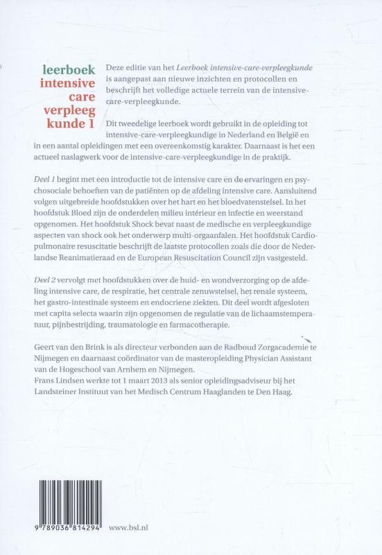 Achterkant van Leerboek