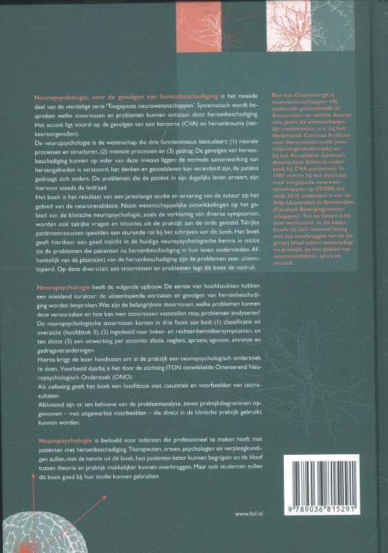 Achterkant van Neuropsychologie