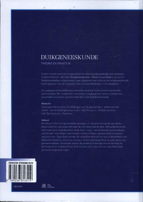 Achterkant van Theorie en praktijk