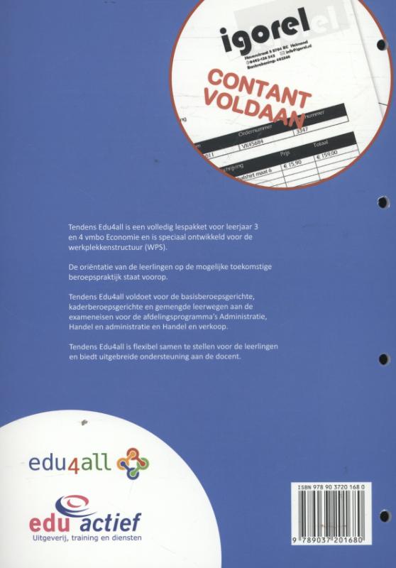 Achterkant van Boekhouden 2