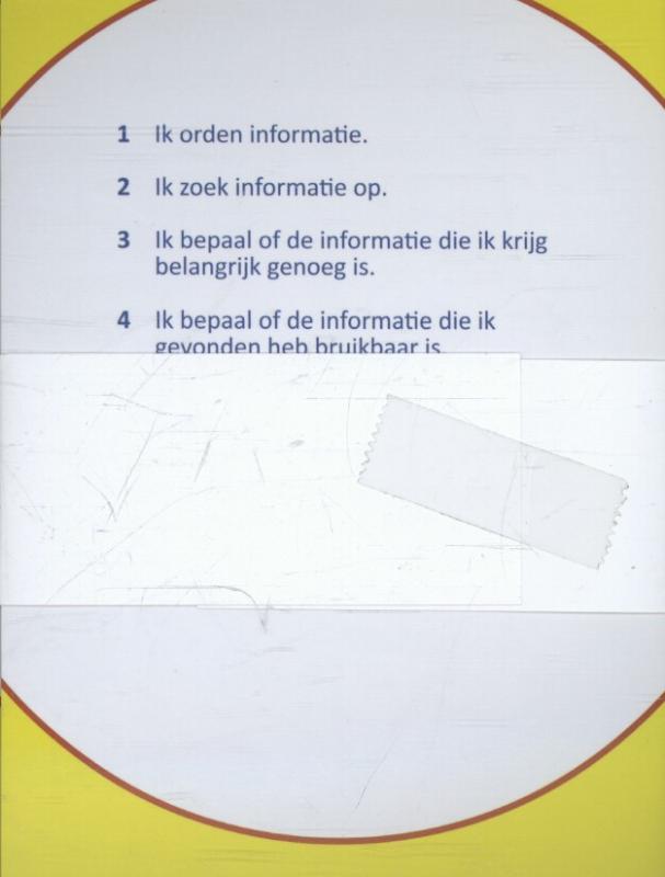 Achterkant van Kerncompetentiekaarten