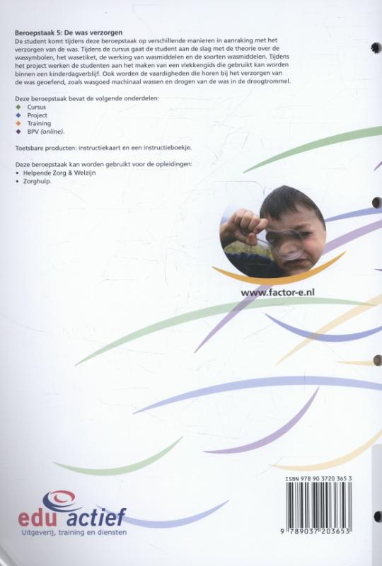 Achterkant van Beroepstaak 5
