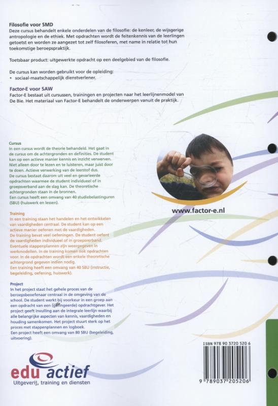Achterkant van Cursus