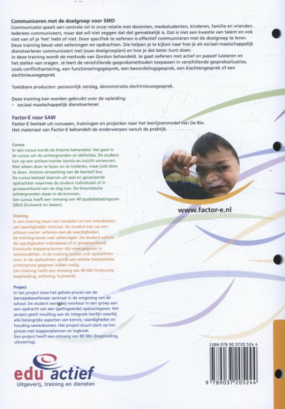 Achterkant van Training
