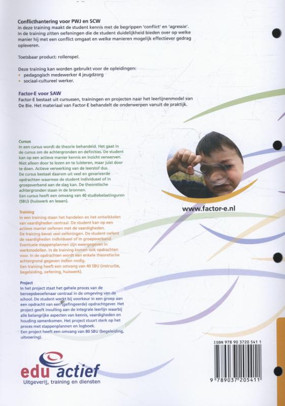 Achterkant van Training