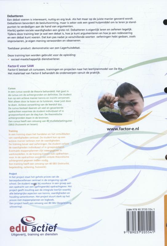 Achterkant van Training