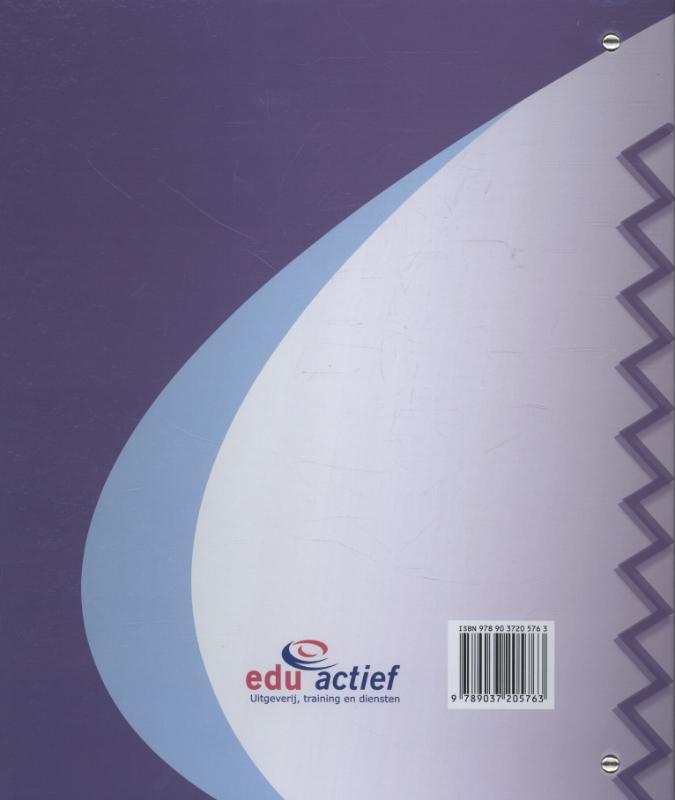 Achterkant van Portfoliomap