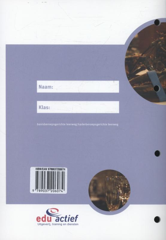 Achterkant van Werkboek