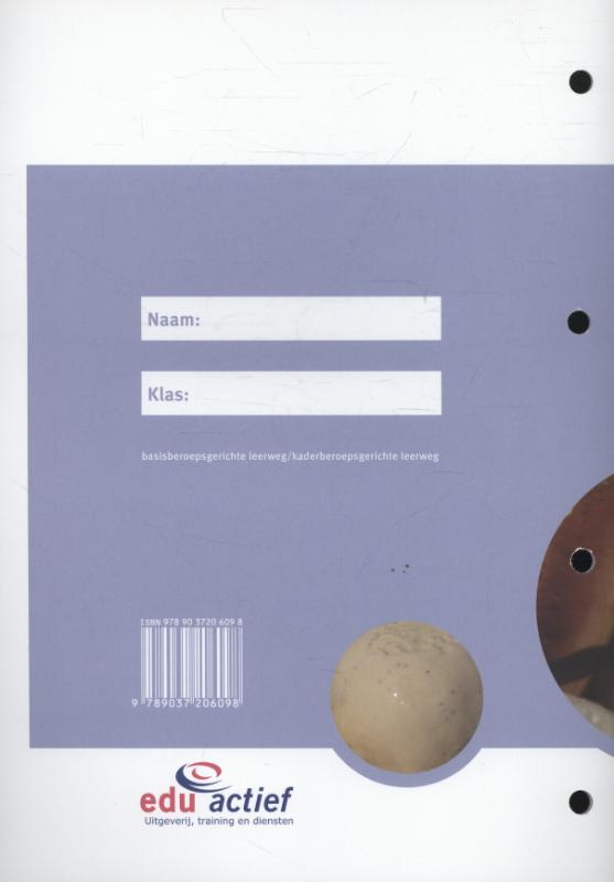 Achterkant van Werkboek