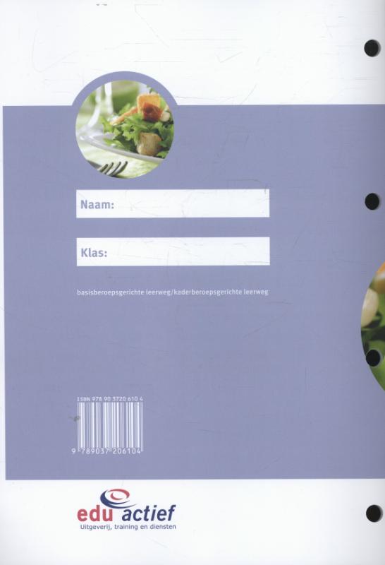 Achterkant van Werkboek