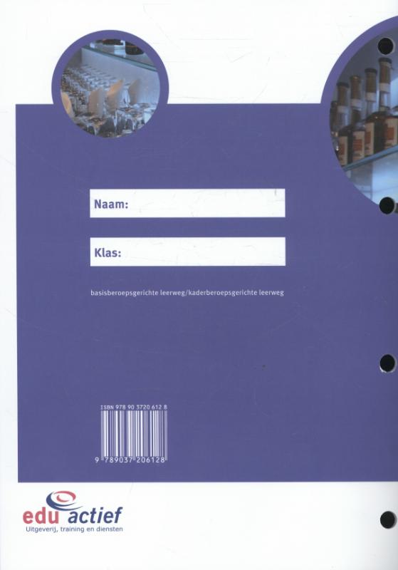 Achterkant van Werkboek