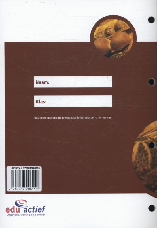 Achterkant van Werkboek