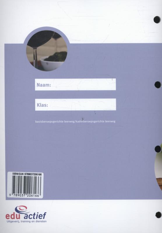 Achterkant van Werkboek