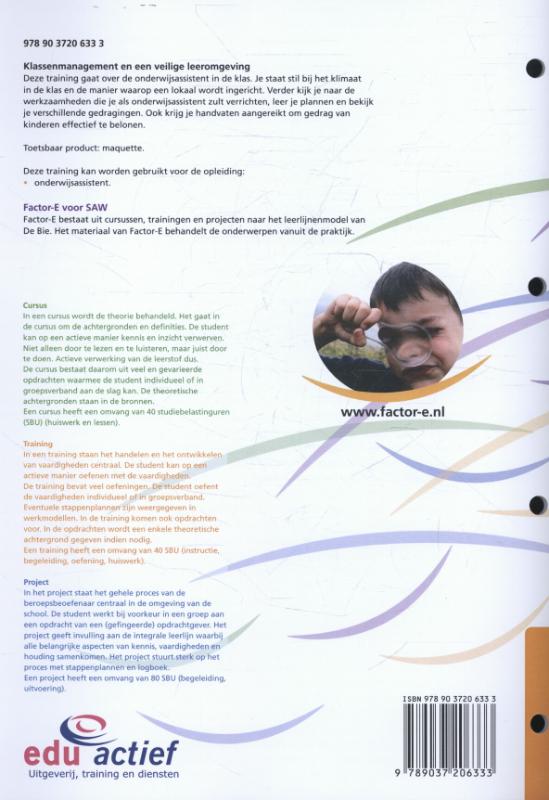 Achterkant van Training