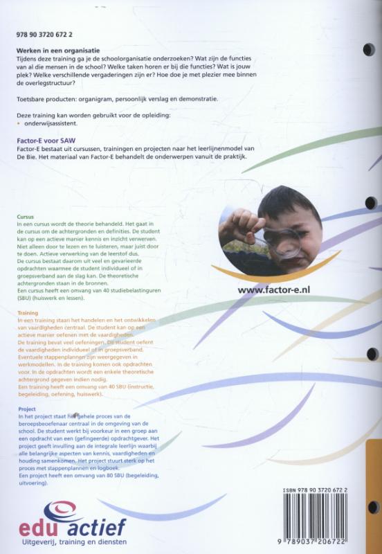 Achterkant van Training