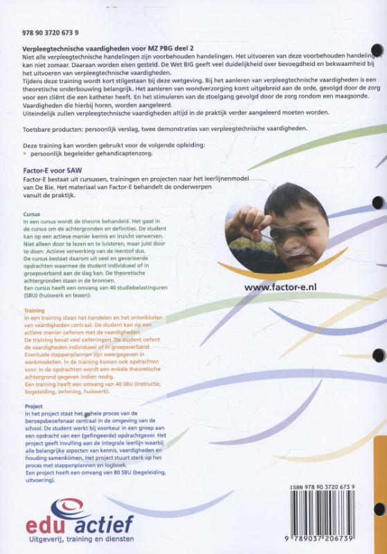 Achterkant van Training