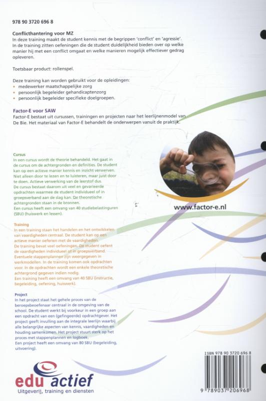 Achterkant van Training