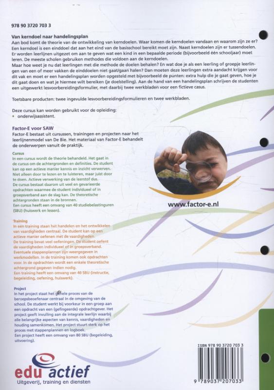 Achterkant van Cursus