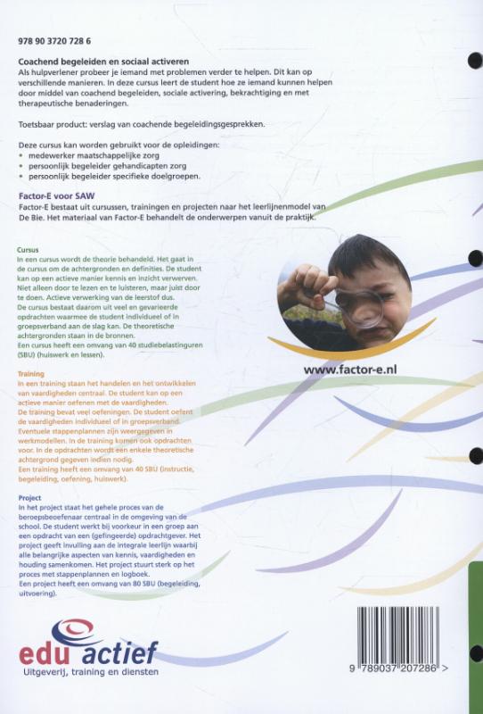 Achterkant van Cursus werkboek