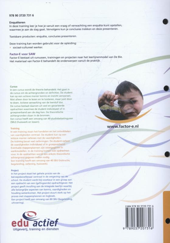 Achterkant van Training