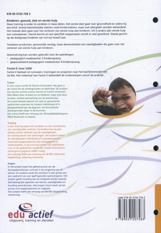Achterkant van Training