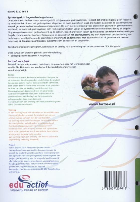 Achterkant van Cursus