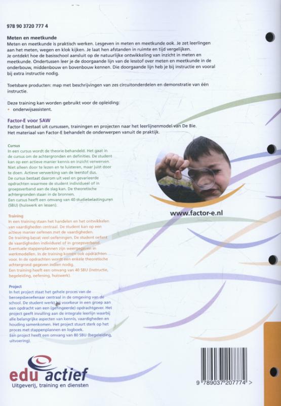 Achterkant van Training