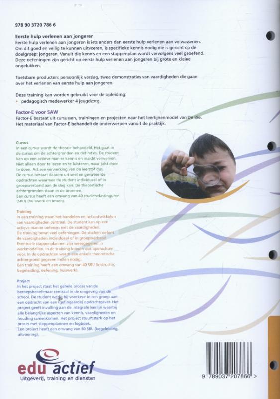 Achterkant van Training