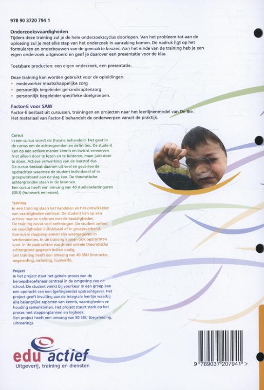 Achterkant van Training onderzoeksvaardigheden