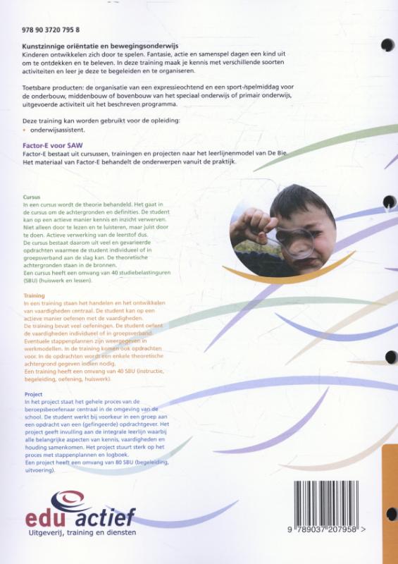 Achterkant van Training werkboek