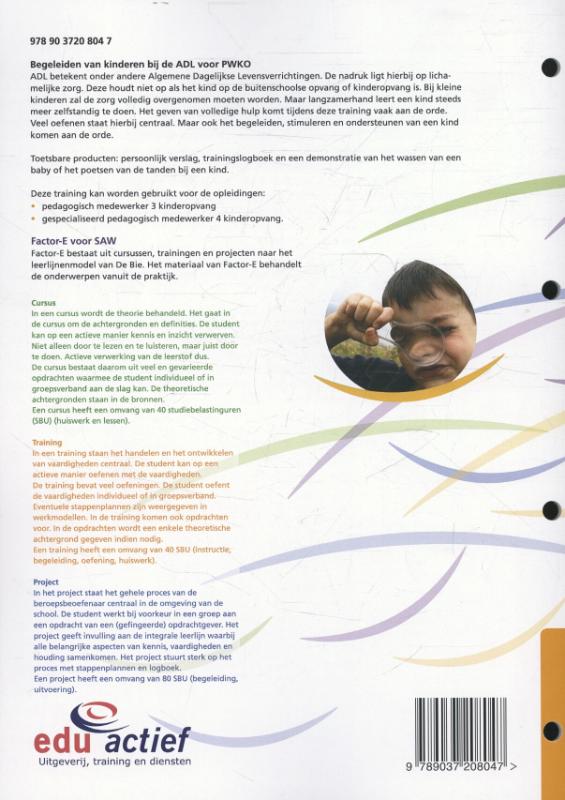 Achterkant van Training
