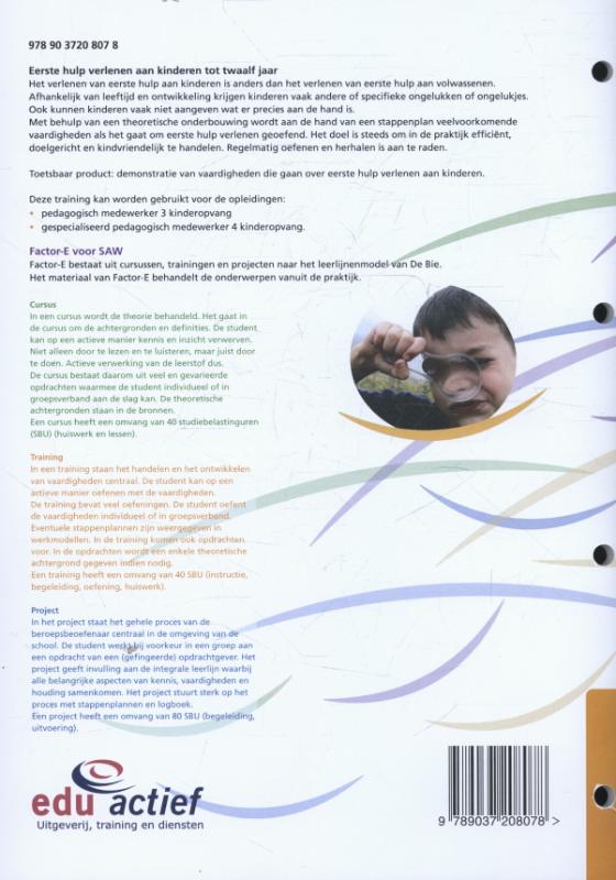 Achterkant van Training