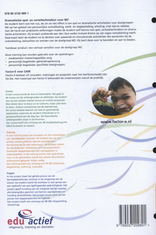Achterkant van Training