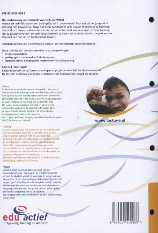 Achterkant van Training