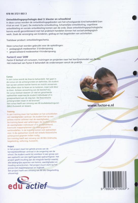 Achterkant van Cursus werkboek