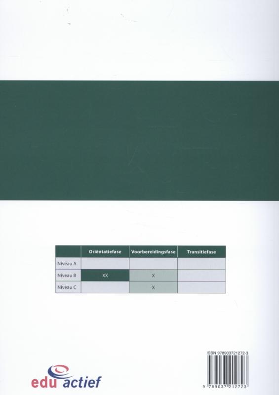Achterkant van Nederlands schrijven voor 1F deel 2