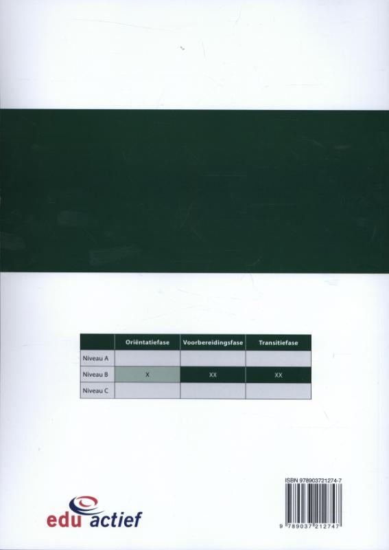 Achterkant van Nederlands. schrijven voor 1F. Deel 4