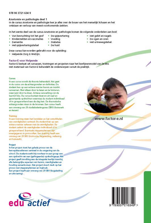 Achterkant van Anatomie en pathologie deel 1-2