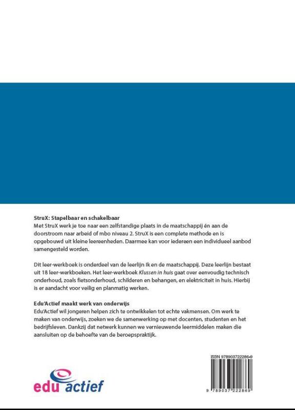 Achterkant van Ik en de Maatschappij: Klussen in huis