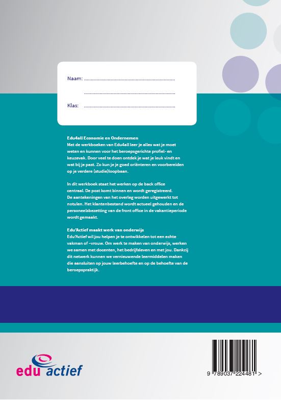 Achterkant van Module secretarieel