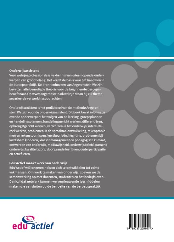 Achterkant van Onderwijsassistent