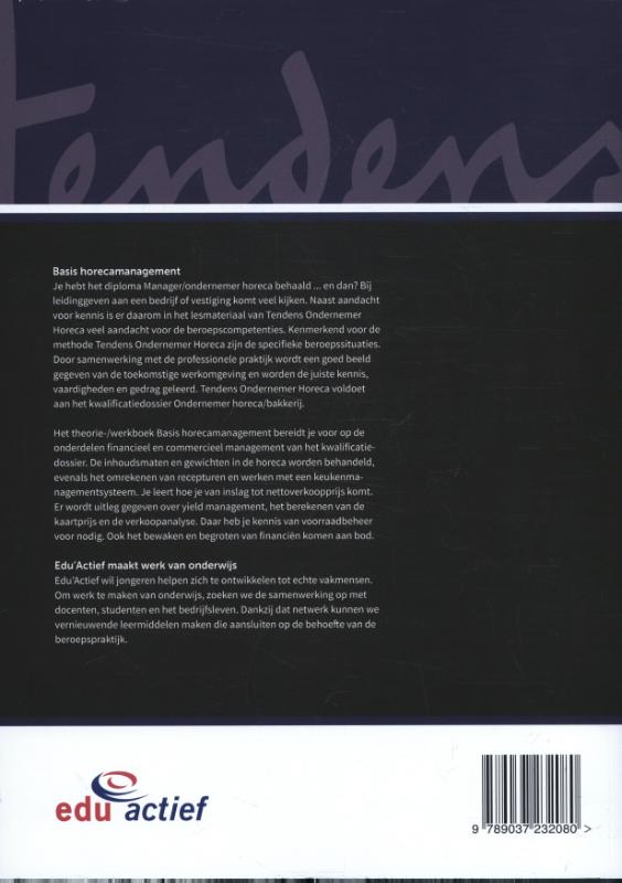 Achterkant van theorie/-werkboek