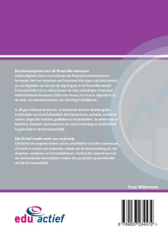 Achterkant van Theorie-werkboek