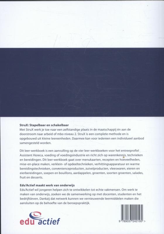 Achterkant van Plusdeel Assistent keuken