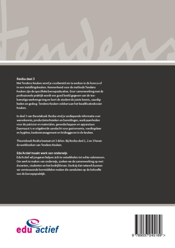 Achterkant van theorieboek