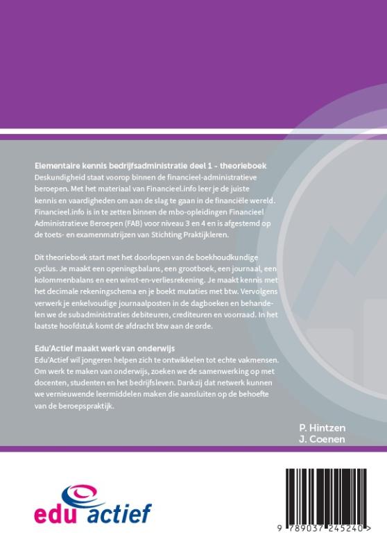 Achterkant van Theorieboek