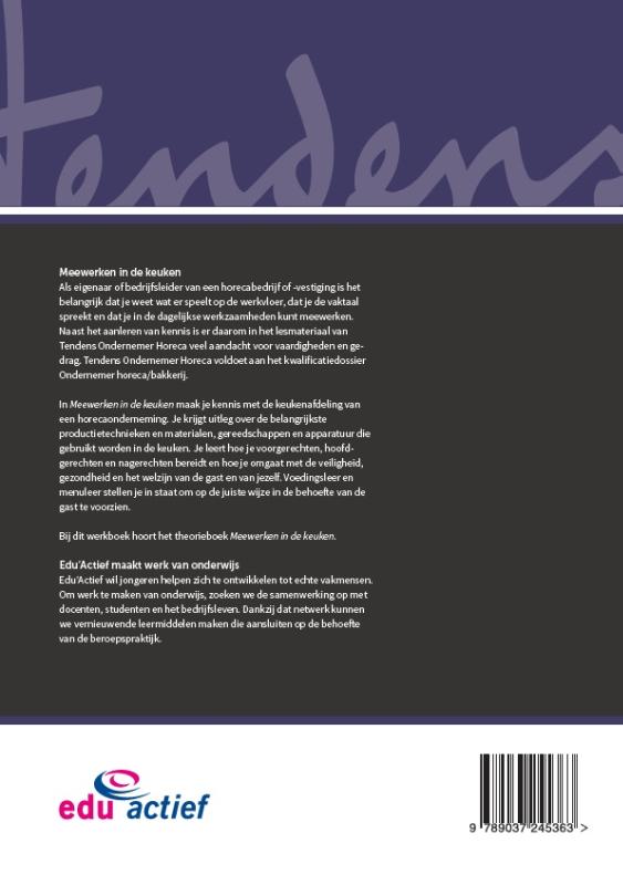 Achterkant van Werkboek