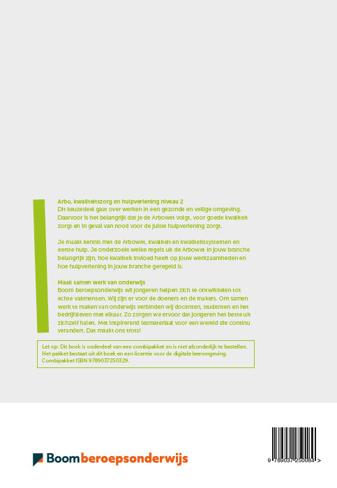 Achterkant van niveau 2