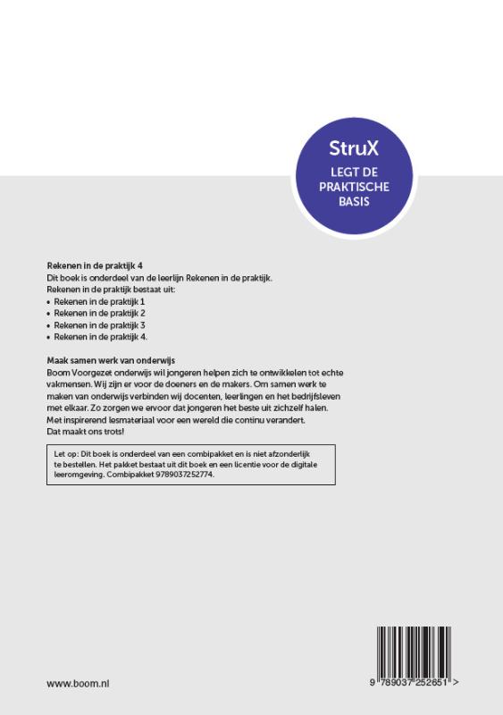 Achterkant van folio