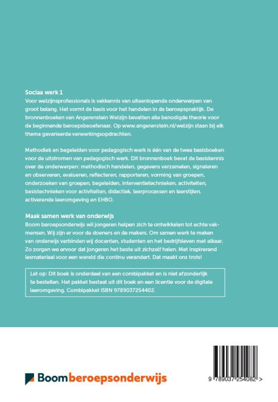 Achterkant van niveau 4 basisprofiel